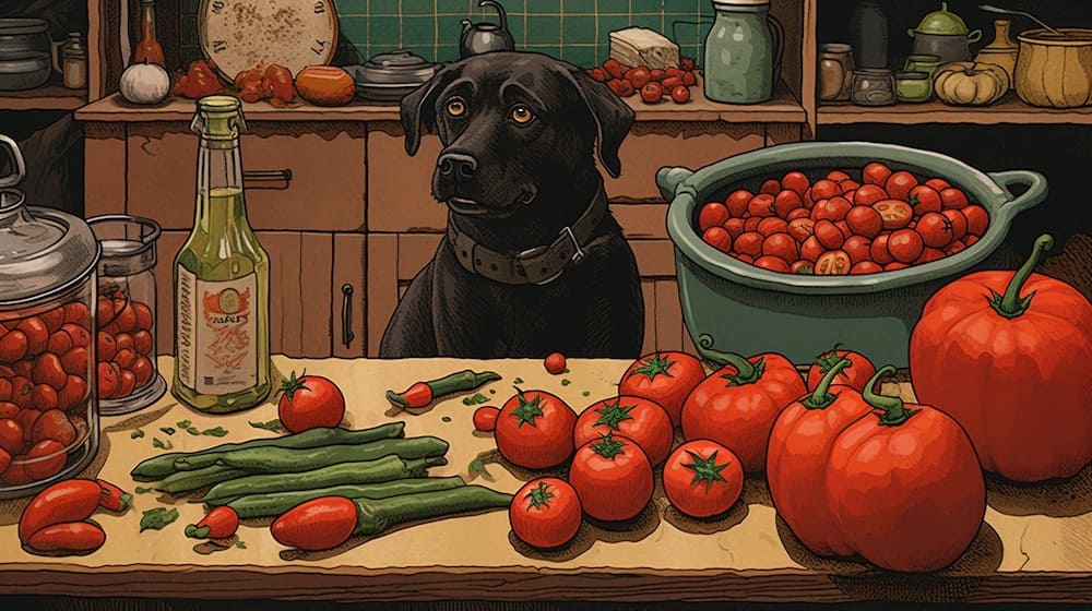 Preparing Tomatoes for Dogs