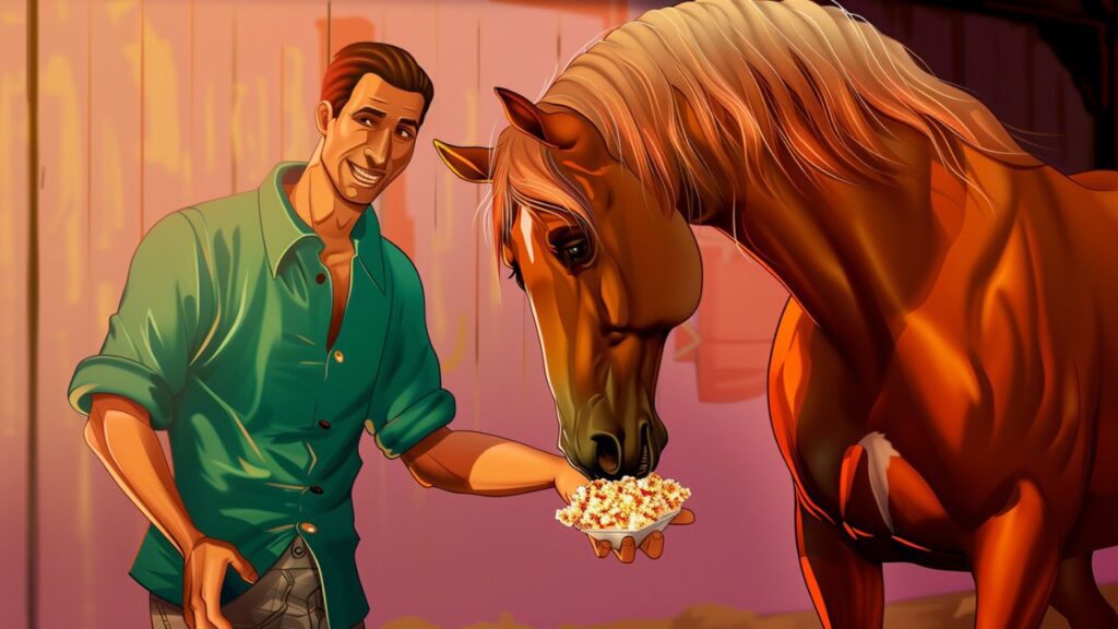 Can Horses Eat Popcorn?