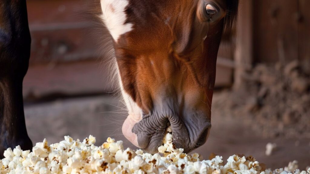 When to Avoid Feeding Popcorn to Your Horse