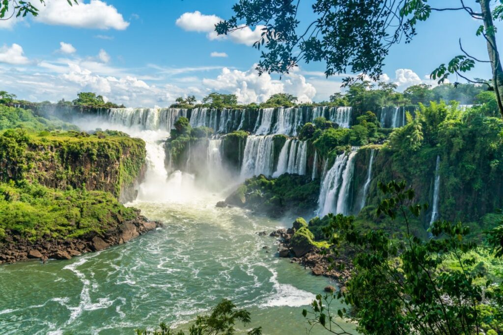 Iguazu Falls, Argentina, and Brazil