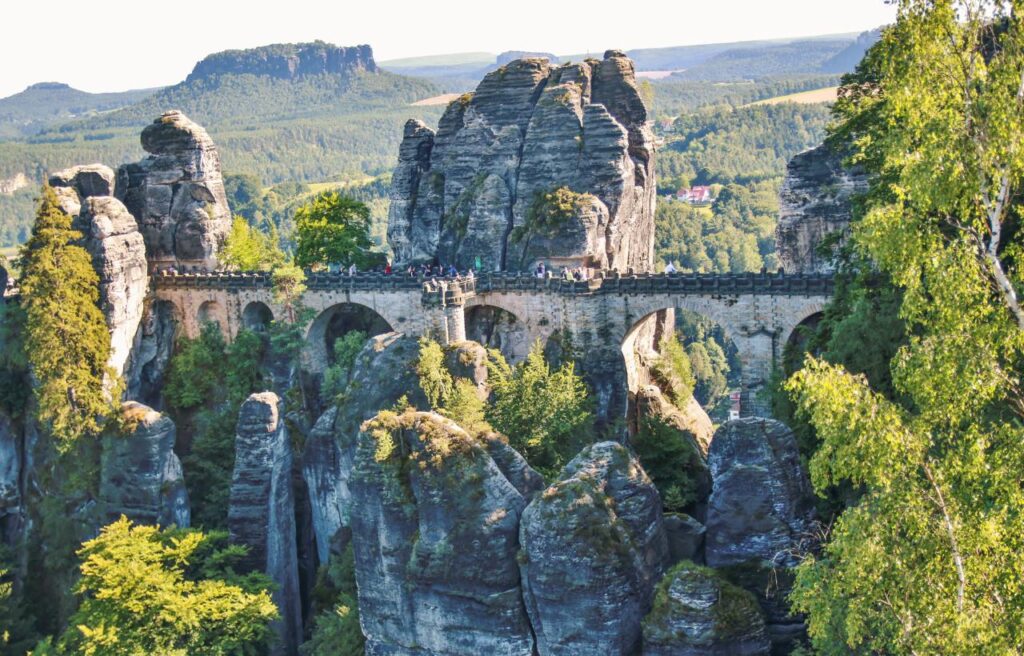 Bastei Bridge, Saxon Switzerland National Park