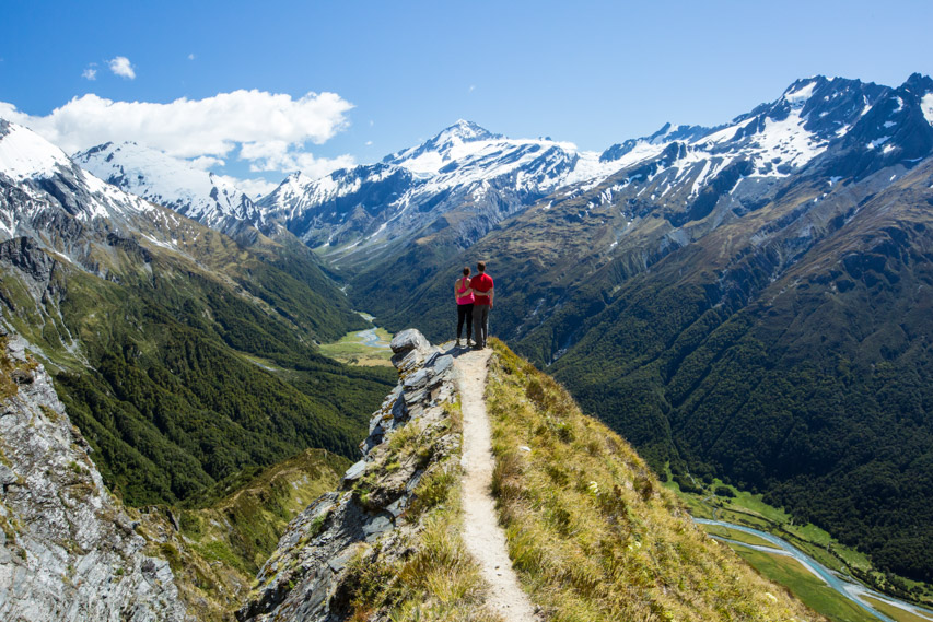 Cascade Saddle, New Zealand