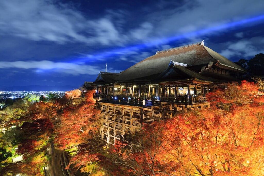 Kiyomizu-dera Temple Fall